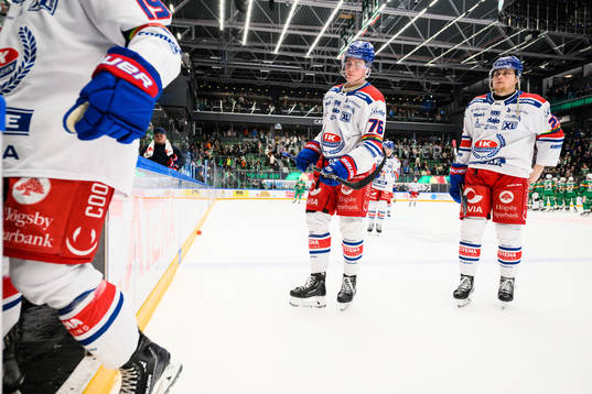 Oskarshamns Emil Lilleberg och John Dahlström deppar