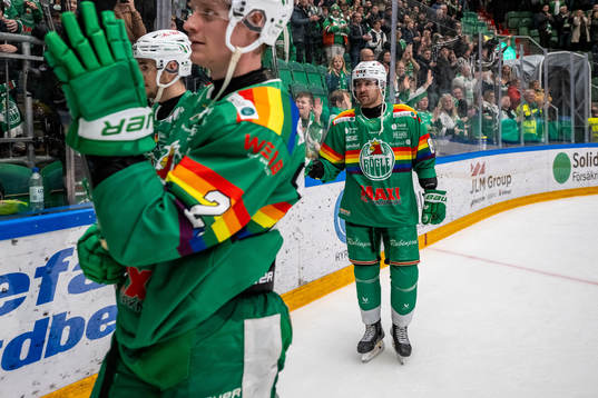 Rögles Ludvig Larsson jublar