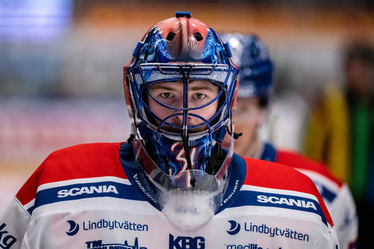 Oskarshamns målvakt Tim Juel