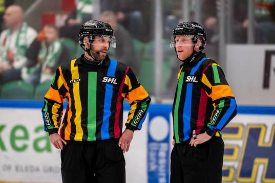 Domare Marcus Linde och Domare Mikael Holm