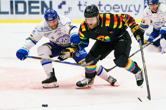 Leksands Anton Lindholm och Skellefteås Oscar Möller