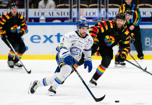 Leksands Oskar Lang och Skellefteås Petter Granberg