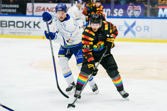 Leksands Emil Heineman och Skellefteås Filip Sandberg