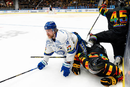 Leksands Anton Lindholm och Skellefteås Andreas Wingerli