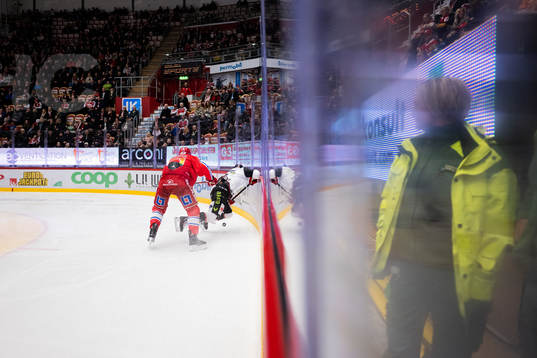 Timrås Anton Lander och Malmö Redhawks Carl-Johan Lerby