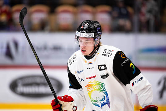 Malmö Redhawks Nuutti Viitasalo deppar
