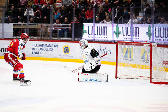 Timrås Magnus Pääjärvi gör 2-0 bakom Malmö Redhawks
