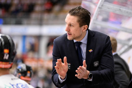 Malmö Redhawks tränare Tomas Kollar