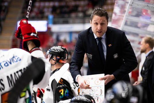 Malmö Redhawks tränare Tomas Kollar
