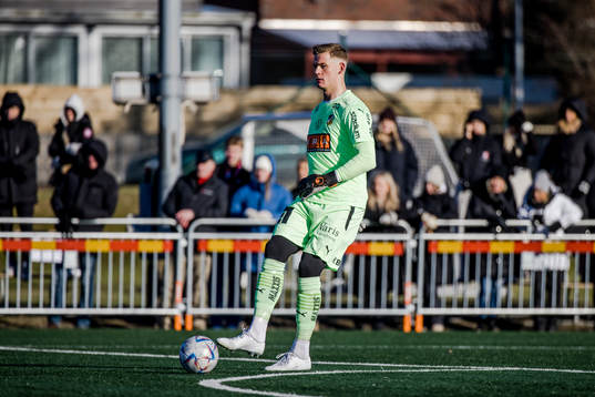Häckens målvakt Johan Brattberg
