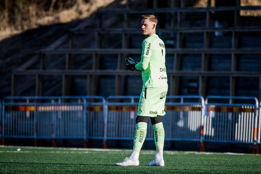 Häckens målvakt Johan Brattberg