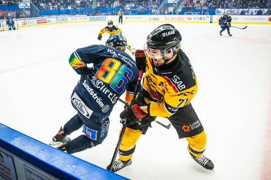 Växjös Joachim Blichfeld och Luleås Linus Fröberg