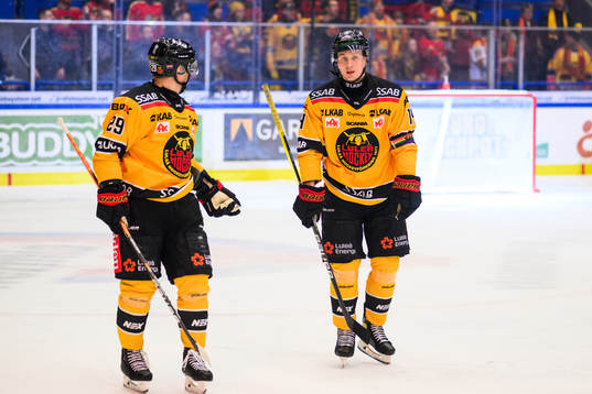 Luleås Erik Gustafsson och Jonas Berglund deppar