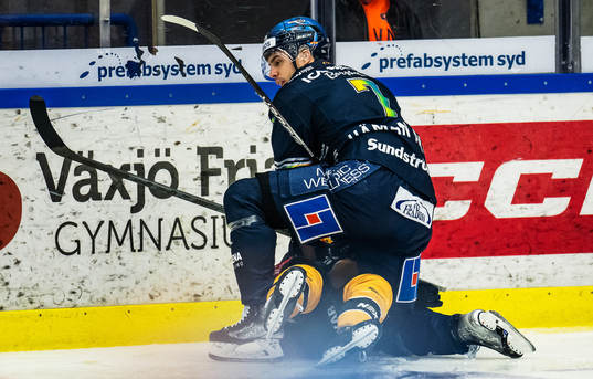 Växjös Hardy Häman Aktell och Luleås Isac Brännström