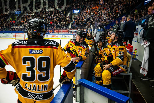 Luleås Pontus Själin, Erik Gustafsson och Jesper Sellgren
