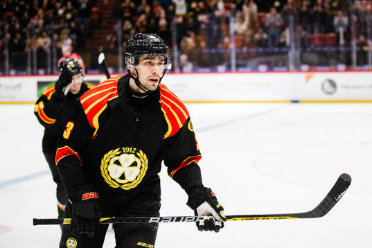 Brynäs Niklas Friman jublar