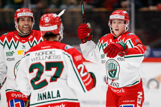 Frölundas Filip Hasa jublar