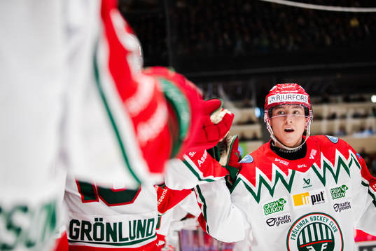 Frölundas Filip Hasa jublar