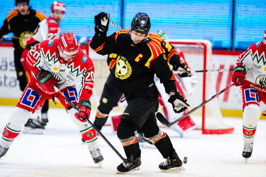 Frölundas Joel Lundqvist och Brynäs Anton Rödin