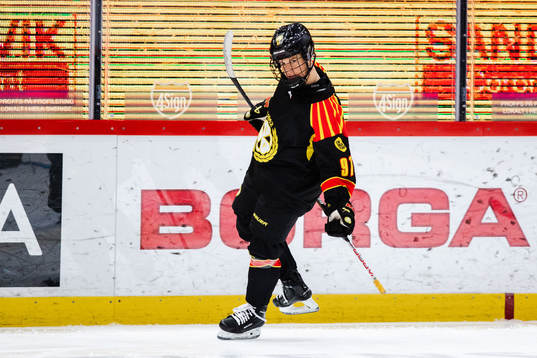 Brynäs Matilda Nilsson jublar