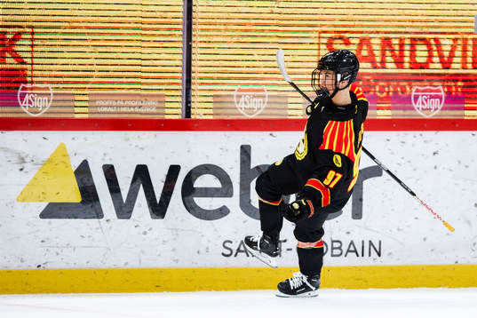 Brynäs Matilda Nilsson jublar