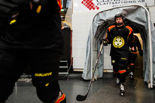 under ishockeymatchen i SDHL mellan Brynäs och Djurgården