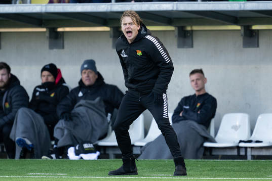 GAISs huvudtränare Fredrik Holmberg
