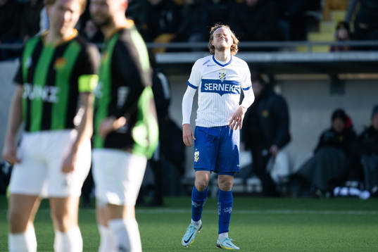 IFK Göteborgs Gustaf Norlin deppar