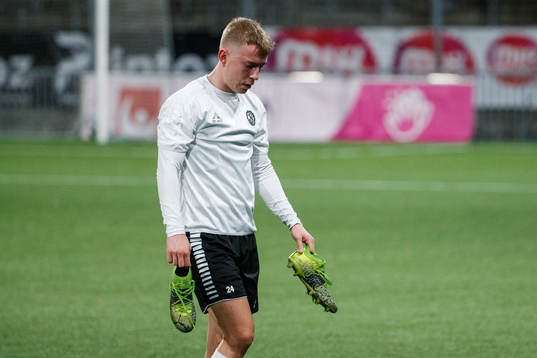 Örebros Valgeir Valgeirsson deppar