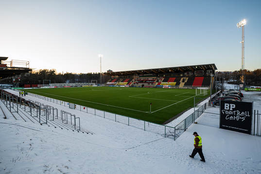 Vy över Grimsta IP