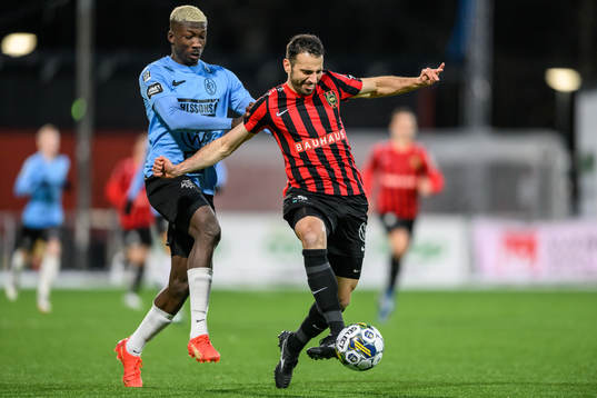 Landskronas Ousmane Diawara och Brommapojkarnas André