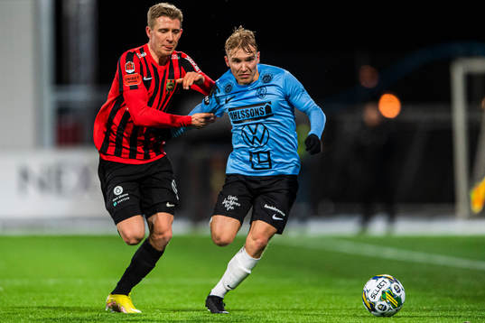 Landskronas Edvin Dahlqvist och Brommapojkarnas Ludvig