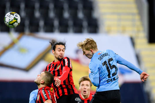 Landskronas Melker Widell nickar in 1-2