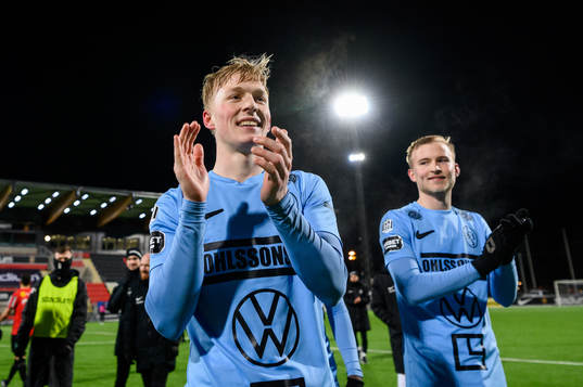 Landskronas Melker Widell jublar