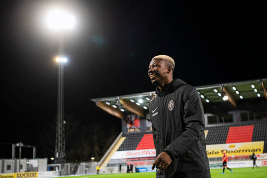 Landskronas Ousmane Diawara jublar