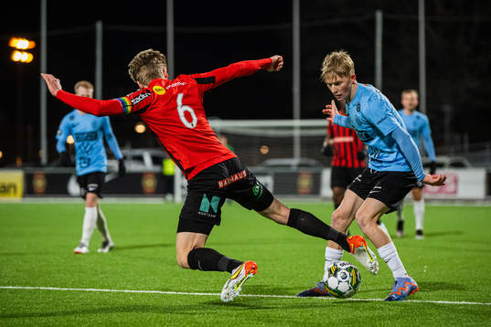 Landskronas Melker Widell och Brommapojkarnas Gustav