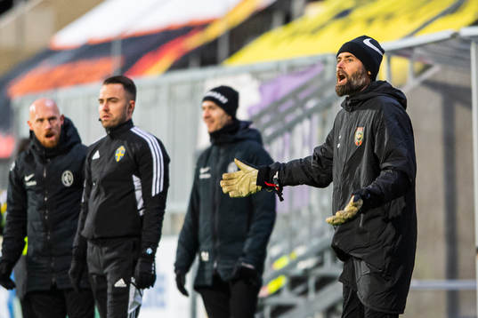 Brommapojkarnas tränare Olof Mellberg