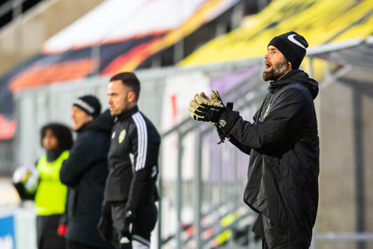 Brommapojkarnas tränare Olof Mellberg