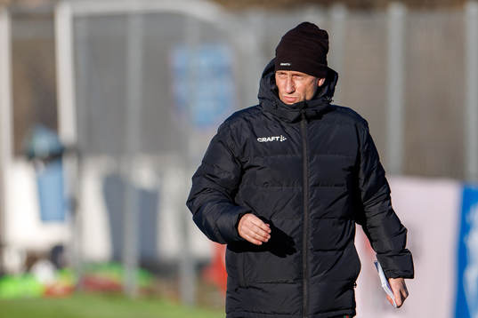Varbergs assisterande tränare Fredrik Danielsson