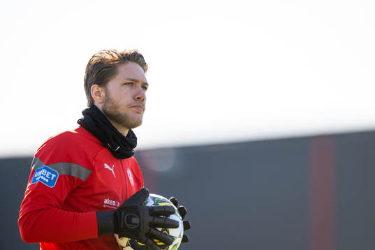 Helsingborgs målvakt Kalle Joelsson