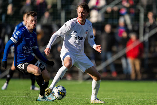 Trelleborgs Filip Bohman och Helsingborgs Rasmus Jönsson