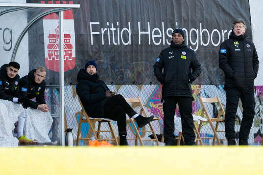 Helsingborgs Amar Muhsin, Philip Rejnhold, tränare Mattias