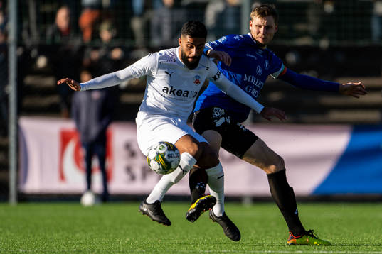 Helsingborgs Amin Al Hamawi och Trelleborgs Mikko Viitikko