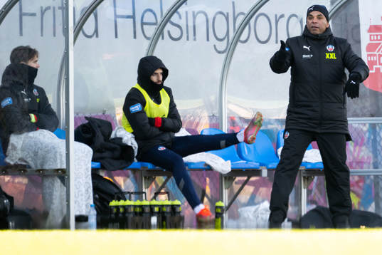 Helsingborgs tränare Alvaro Santos