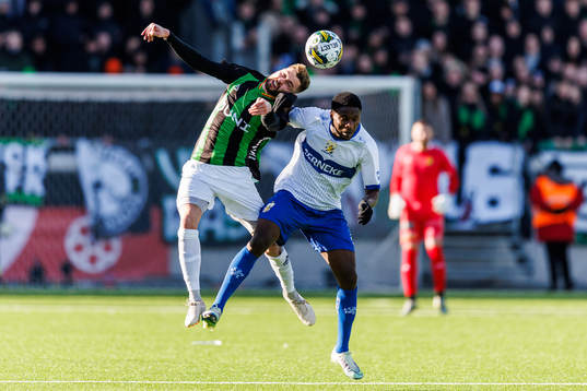 GAISs Axel Noren och IFK Göteborgs Suleiman Abdullahi