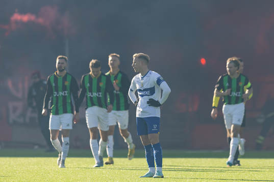 IFK Göteborgs Oscar Wendt deppar