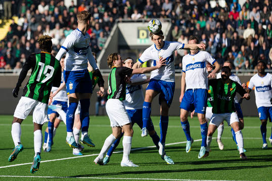 IFK Göteborgs Johan Bångsbo och GAIS August Wängberg