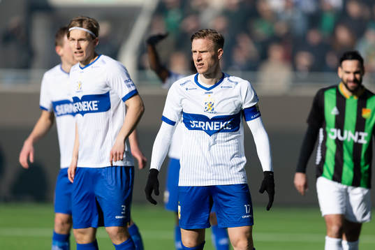 IFK Göteborgs Johan Bångsbo och Oscar Wendt