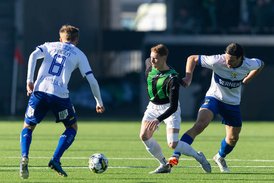 GAIS Julius Lindberg och IFK Göteborgs Gustav Svensson