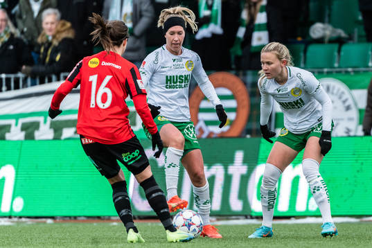 Brommapojkarnas Fanny Hjelm Rönnlund,  Hammarbys Julia